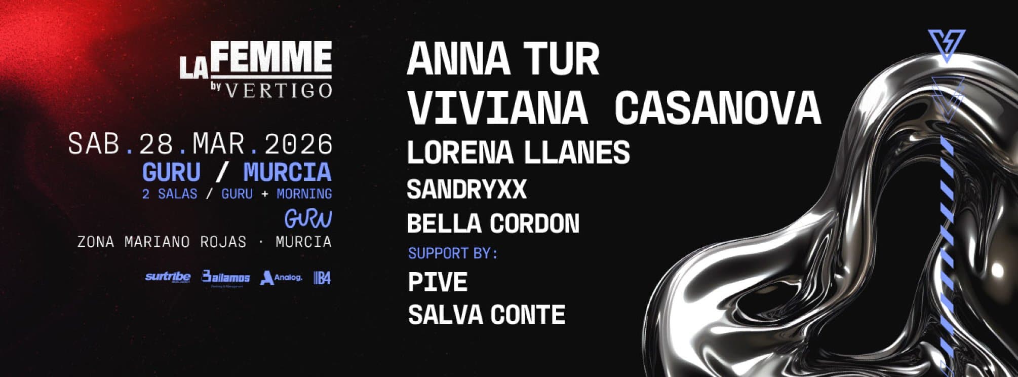 Cartel de La Femme by Vertigo