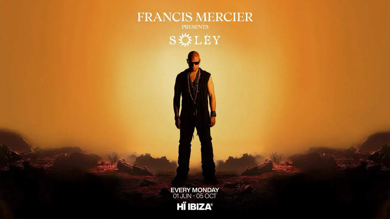 Cartel de Francis Mercier Presents Solèy