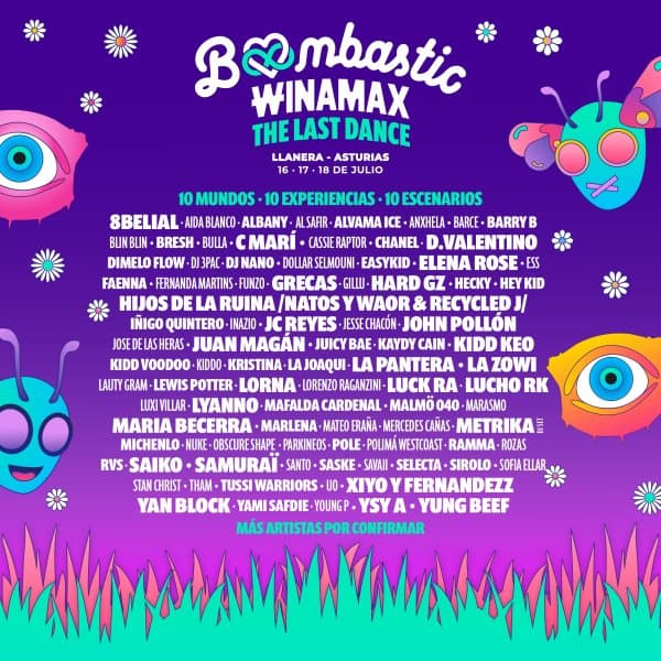 Cartel de Boombastic Asturias - Viernes, 17