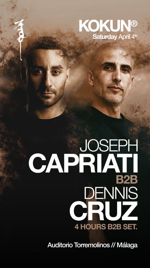 Cartel de Kokun JOSEPH CAPRIATI B2B DENNIS CRUZ