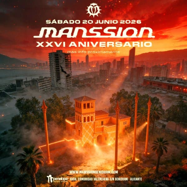 Cartel de MANSSION - 26 ANIVERSARIO