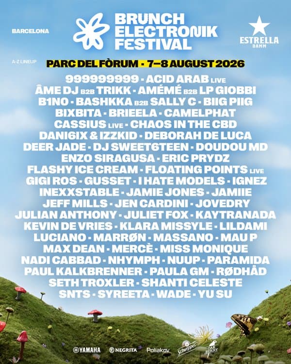 Cartel de Brunch Electronik Festival 2026 - Sábado, 8