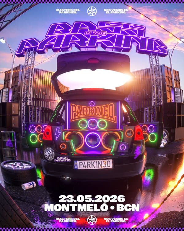 Cartel de Bass in the Parking