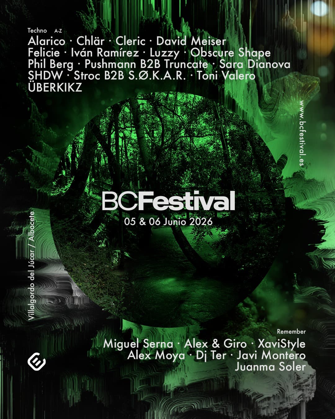Cartel de BC Festival 2026 - Sábado, 6
