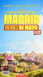 Cartel de elrow Town Madrid
