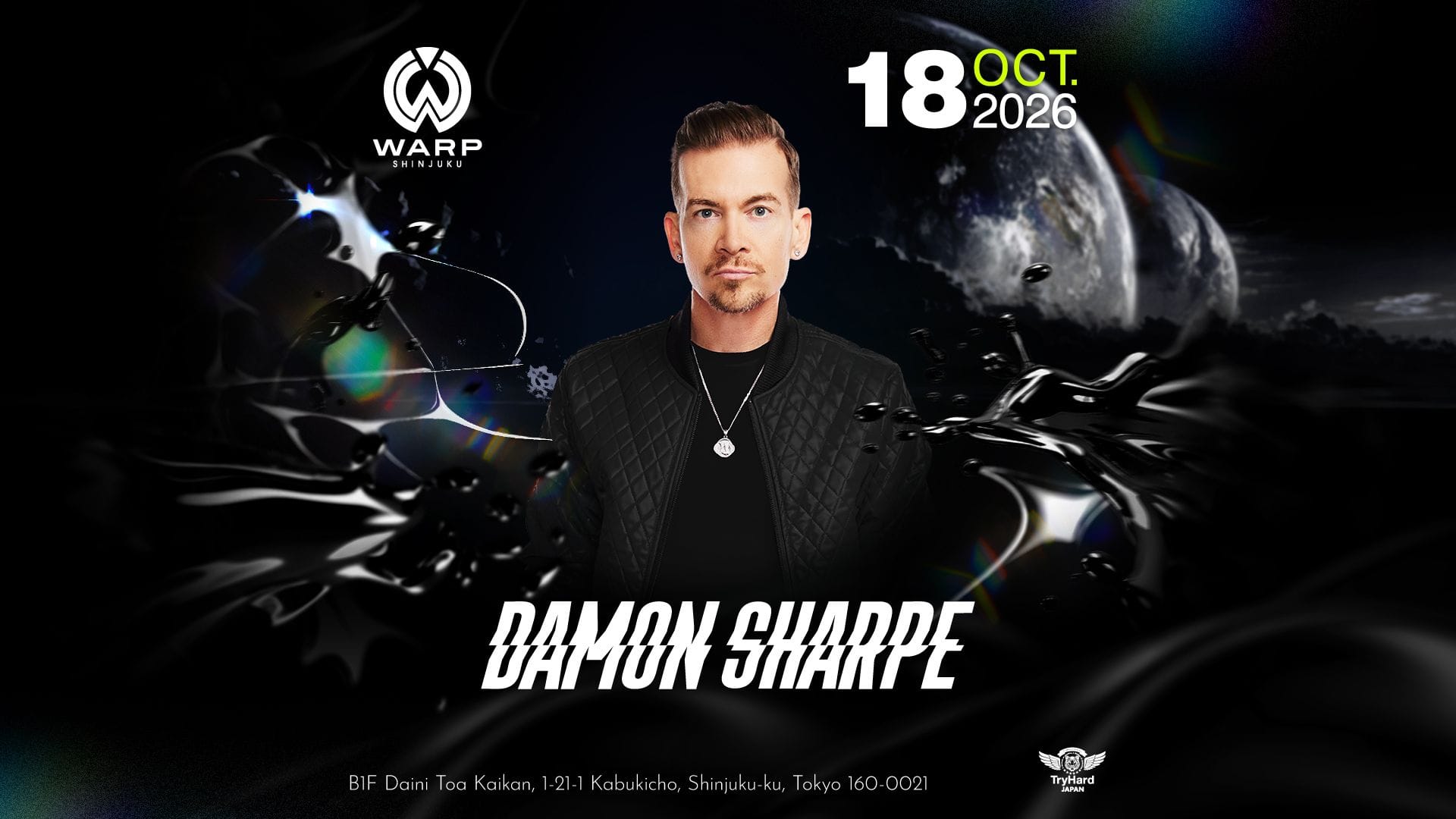 Flyer de DAMON SHARPE