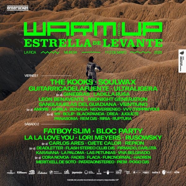 Cartel de WARM UP Estrella de Levante - Viernes, 1