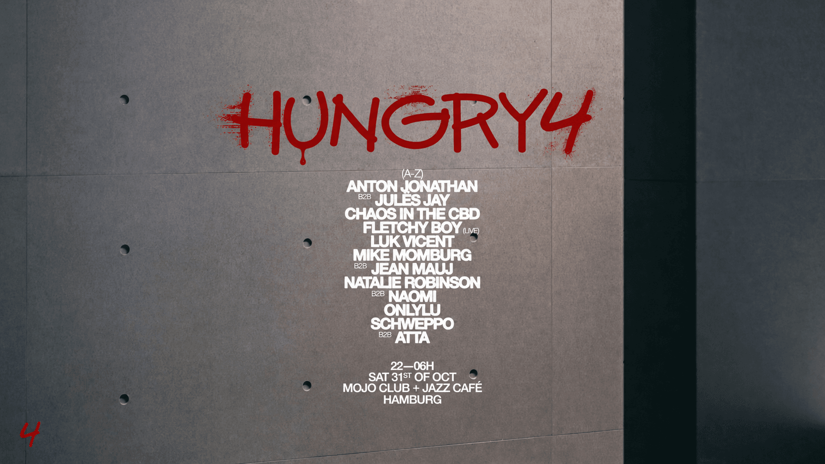 Flyer de HUNGRY4