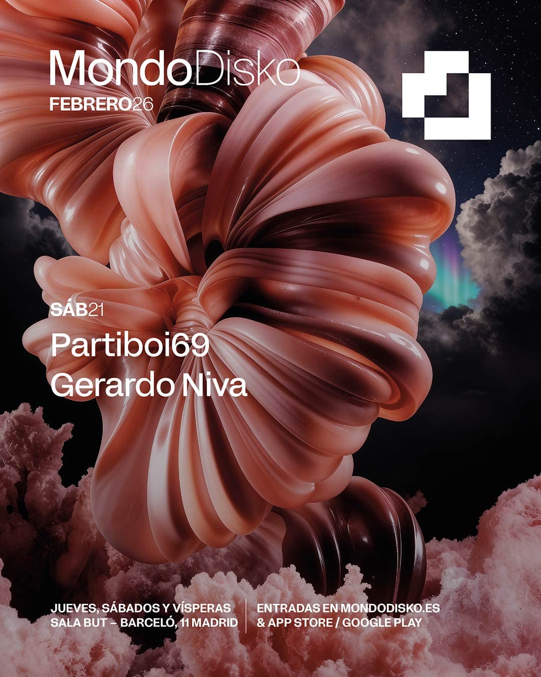 Cartel de Partiboi69 / Gerardo Niva