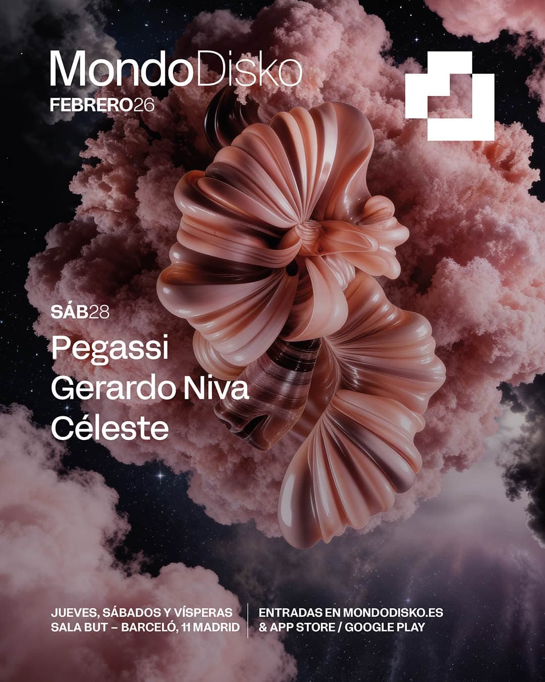 Cartel de Pegassi / Gerardo Niva / Céleste