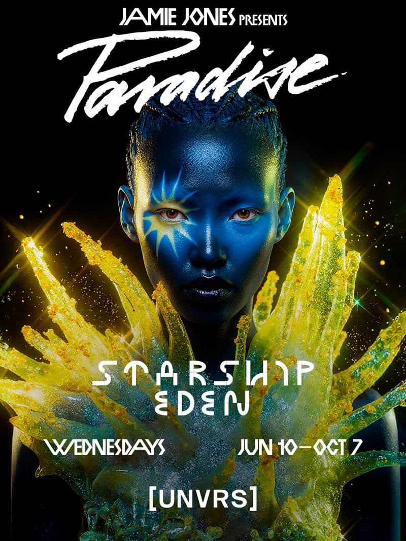 Cartel de Paradise at UNVRS